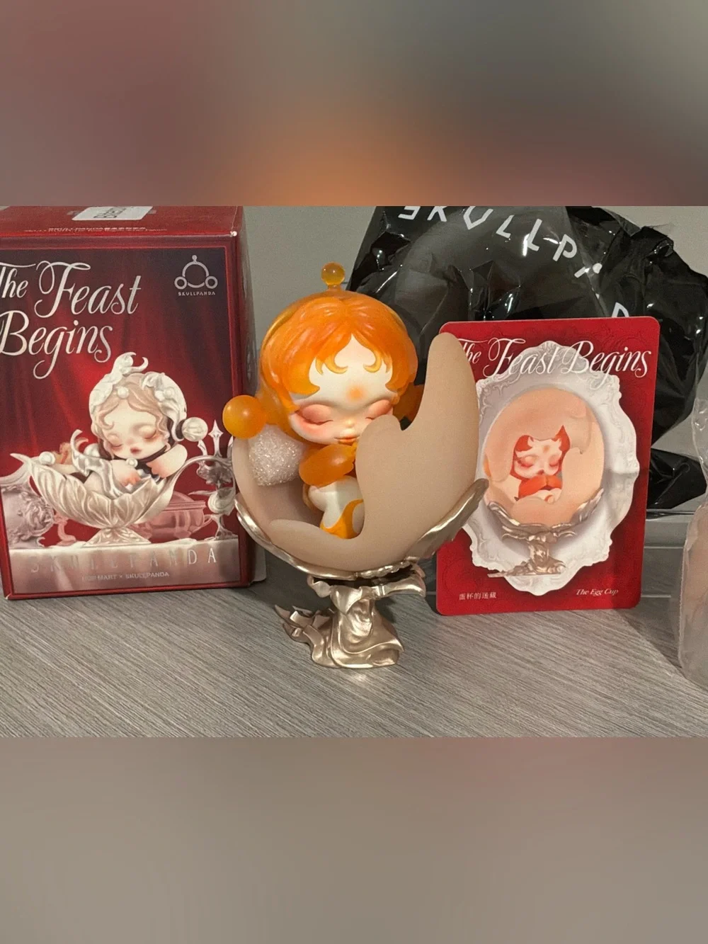 Popmart Skullpanda - The Feast Begins Series Confirmed “Egg Cup”